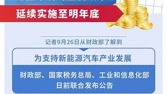 新能源汽车免车扣税_新能源汽车免车扣税吗